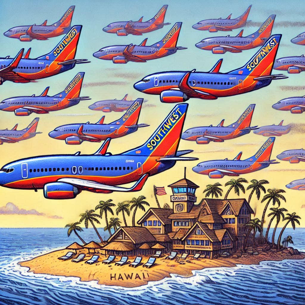 Southwest Says ‘Wanna Get Away’ to Hawaii